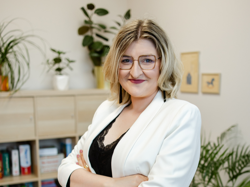 Alicja Ciesielska - Grzyb trenerka Fundacji Pomoc Autyzm